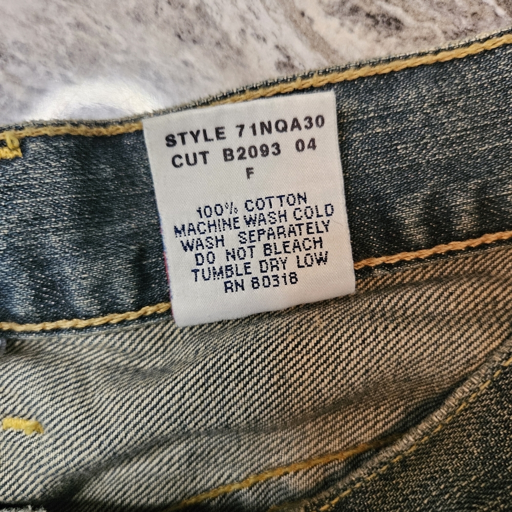 Lucky Brand Men's Dark Wash Black Bootcut Jeans - Picture 8 of 15